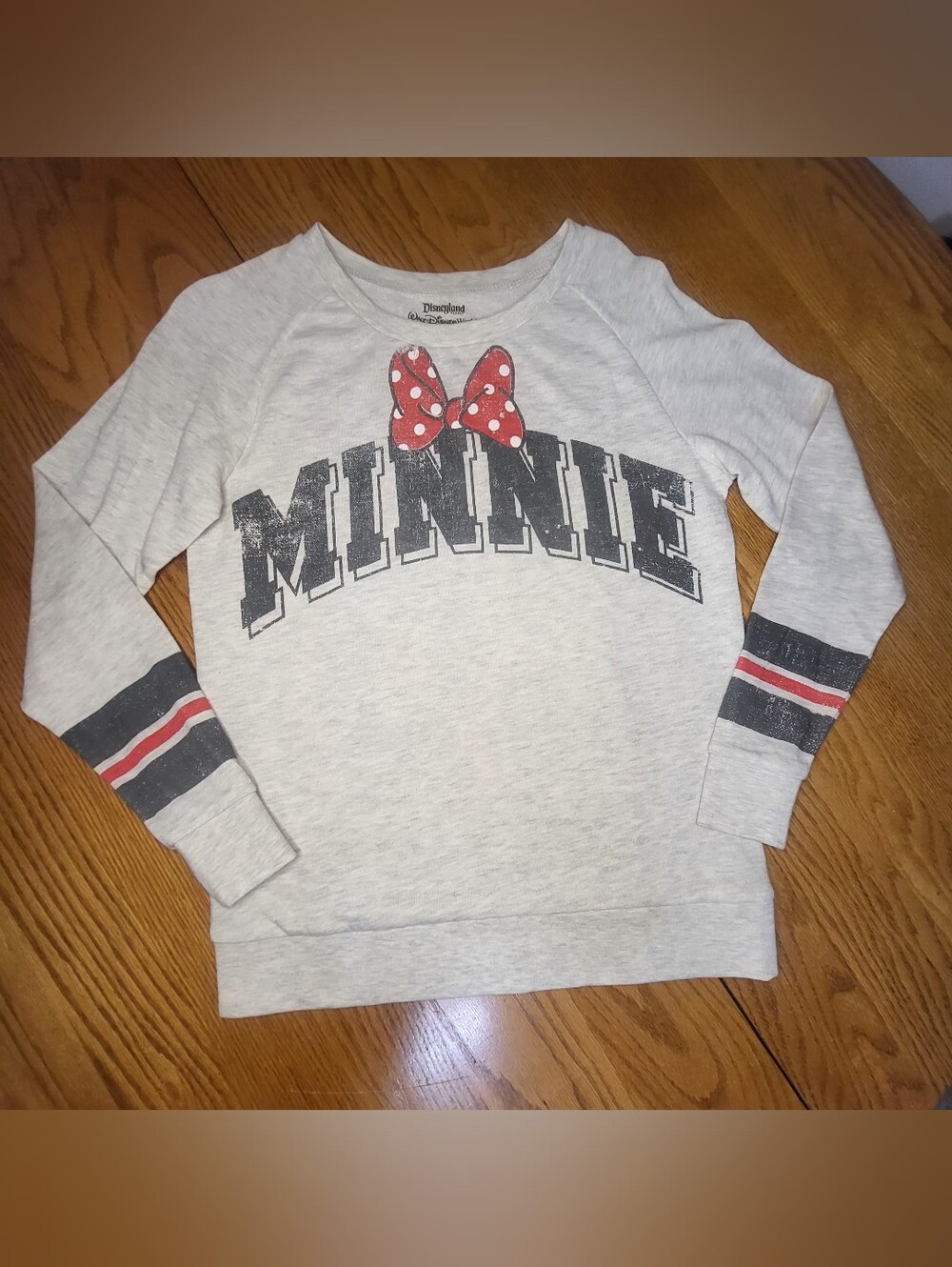 ✨️Disney Minnie Jersey Style Sweater sz SML